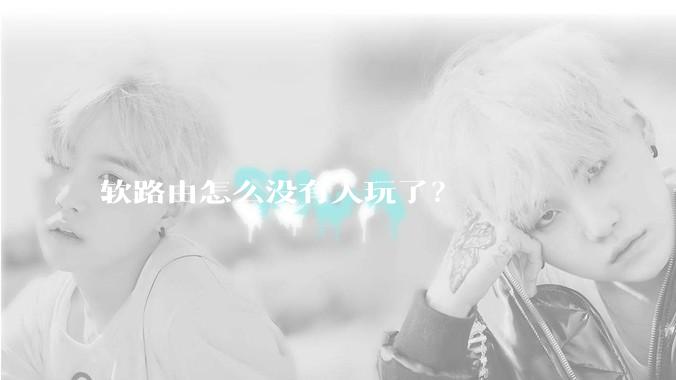 软路由怎么没有人玩了？